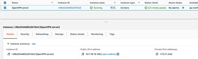 OpenVPN server trong AWS