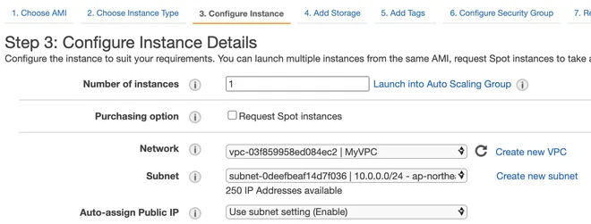 NAT Instance phải nằm trong public subnet