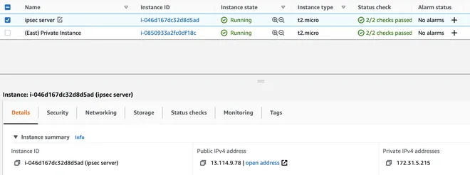Tạo IPSec server trong AWS