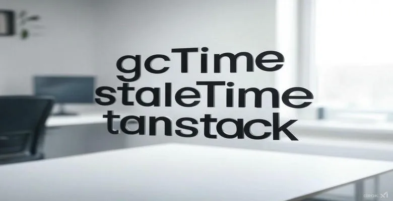 Phân biệt gcTime và staleTime trong tanstack (react-query)